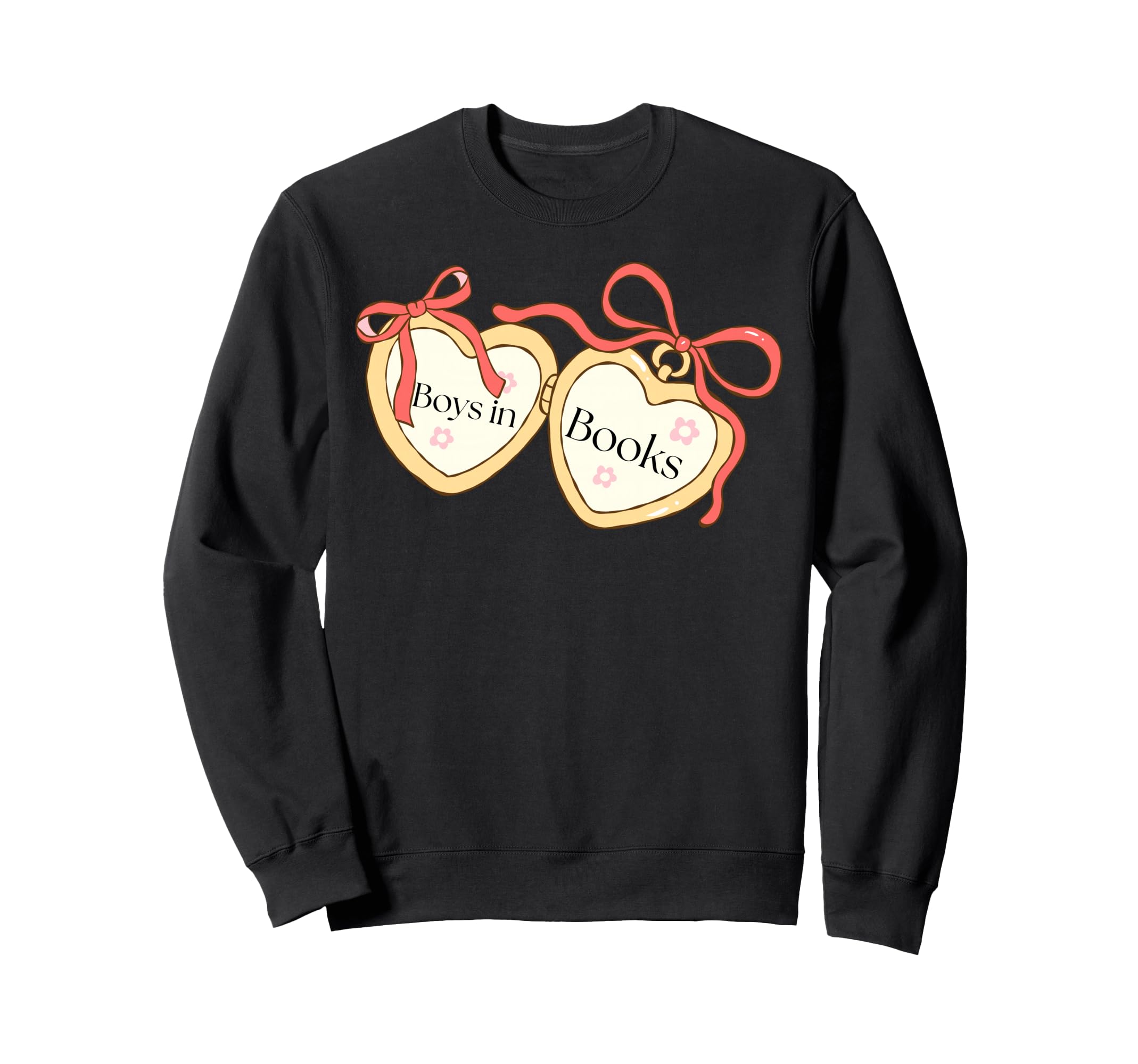Locket Art Books Lover Sweatshirt - Fun Novelty Design for Adults - T-Shirt, Sweatshirt, Hoodie