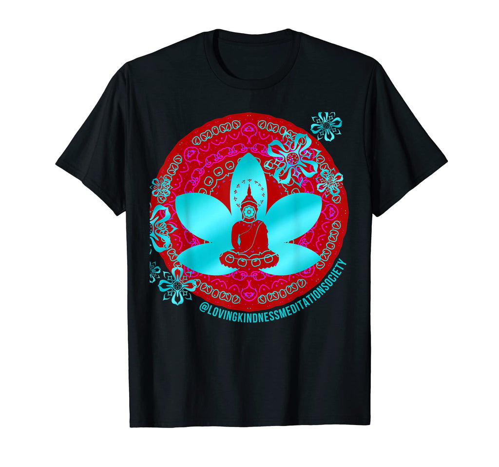 Buddha Mandala Buddhist Mindfulness T-Shirt - Novelty Apparel Men Women - T-Shirt, Sweatshirt, Hoodie