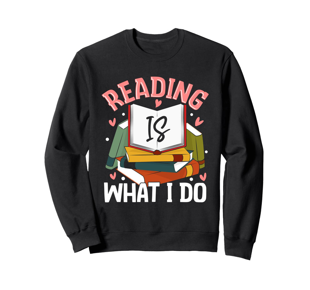 Book Lover Bookworm Storytelling Sweatshirt - Custom Art Print Men Women - T-Shirt, Sweatshirt, Hoodie