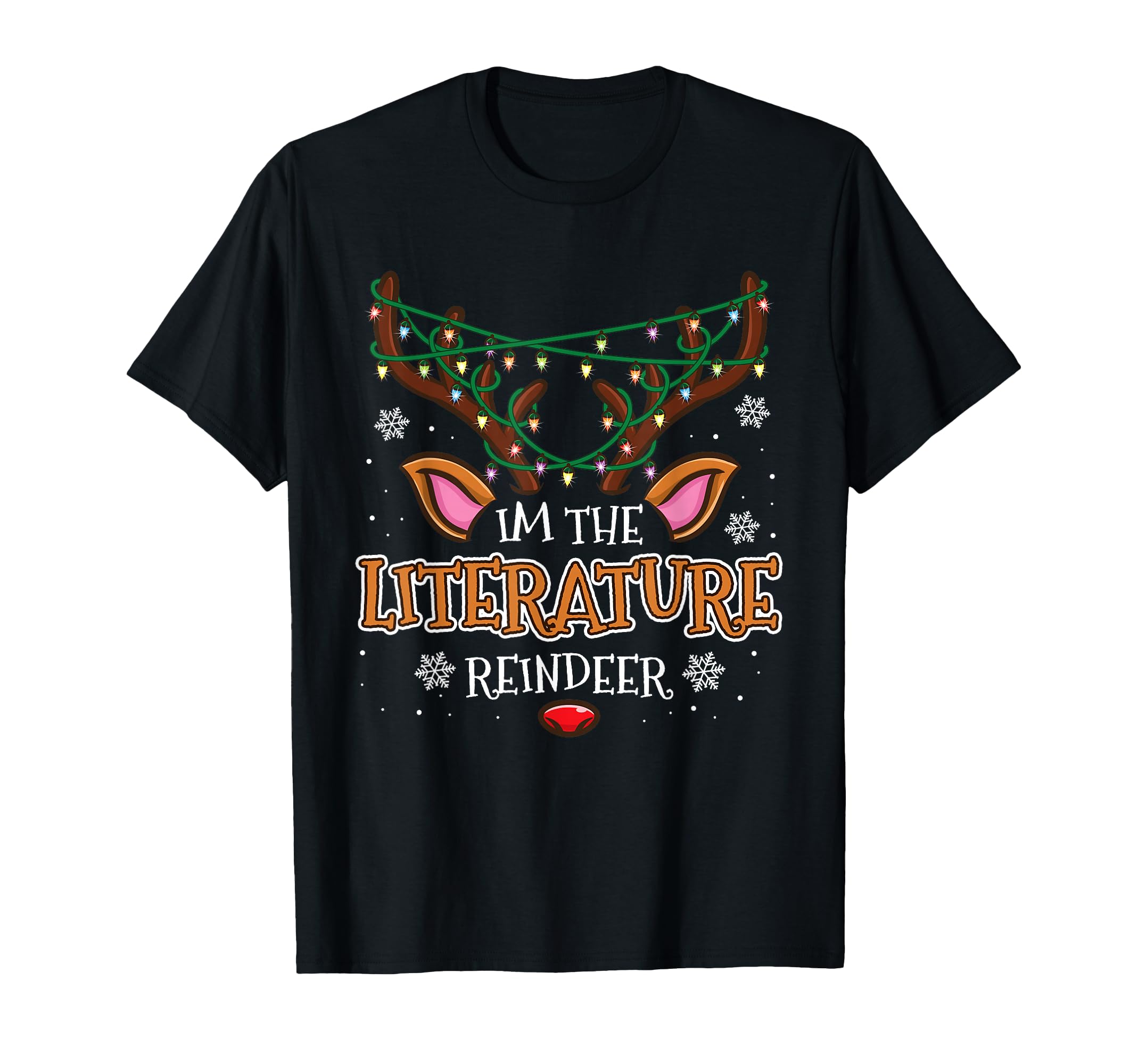 Im Literature Reindeer T-Shirt - Streetwear Style for Adults - T-Shirt, Sweatshirt, Hoodie
