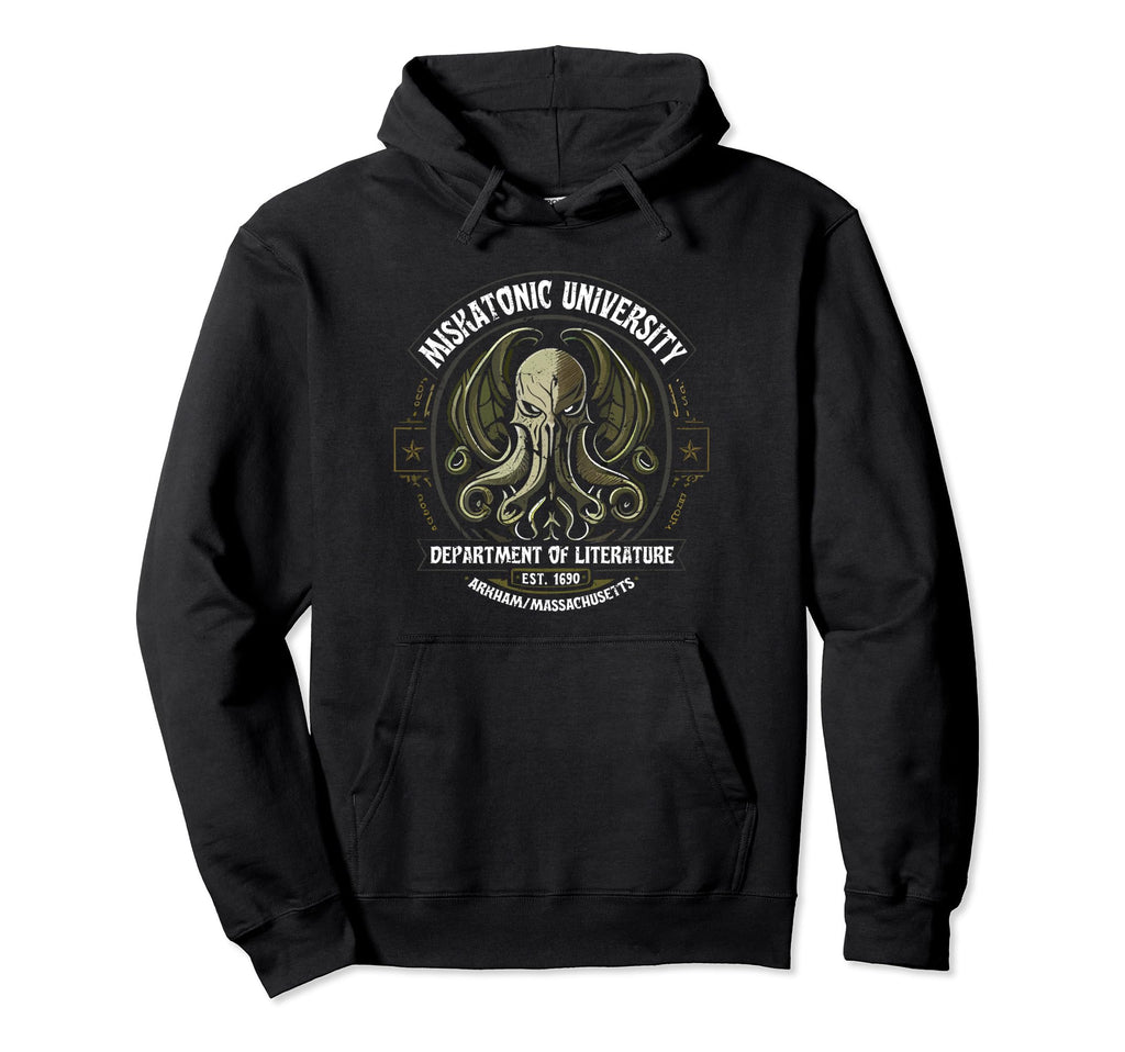 Miskatonic University Cosmic Horror Hoodie - Aesthetic Graphic Men Women - T-Shirt, Sweatshirt, Hoodie