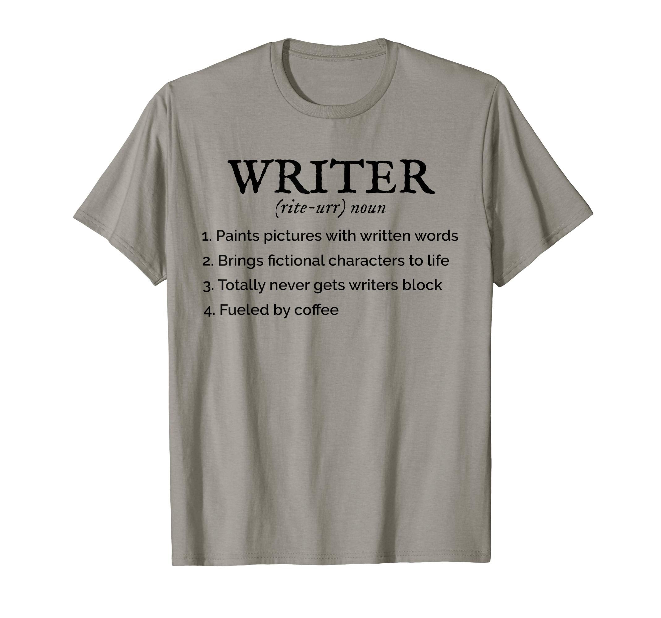 Funny Writer Definition Book Author T-Shirt - Novelty Apparel for Adults - T-Shirt, Sweatshirt, Hoodie