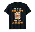 Lab Retriever Best Therapy Is Labrador T-Shirt - Minimalist Print Unisex - T-Shirt, Sweatshirt, Hoodie