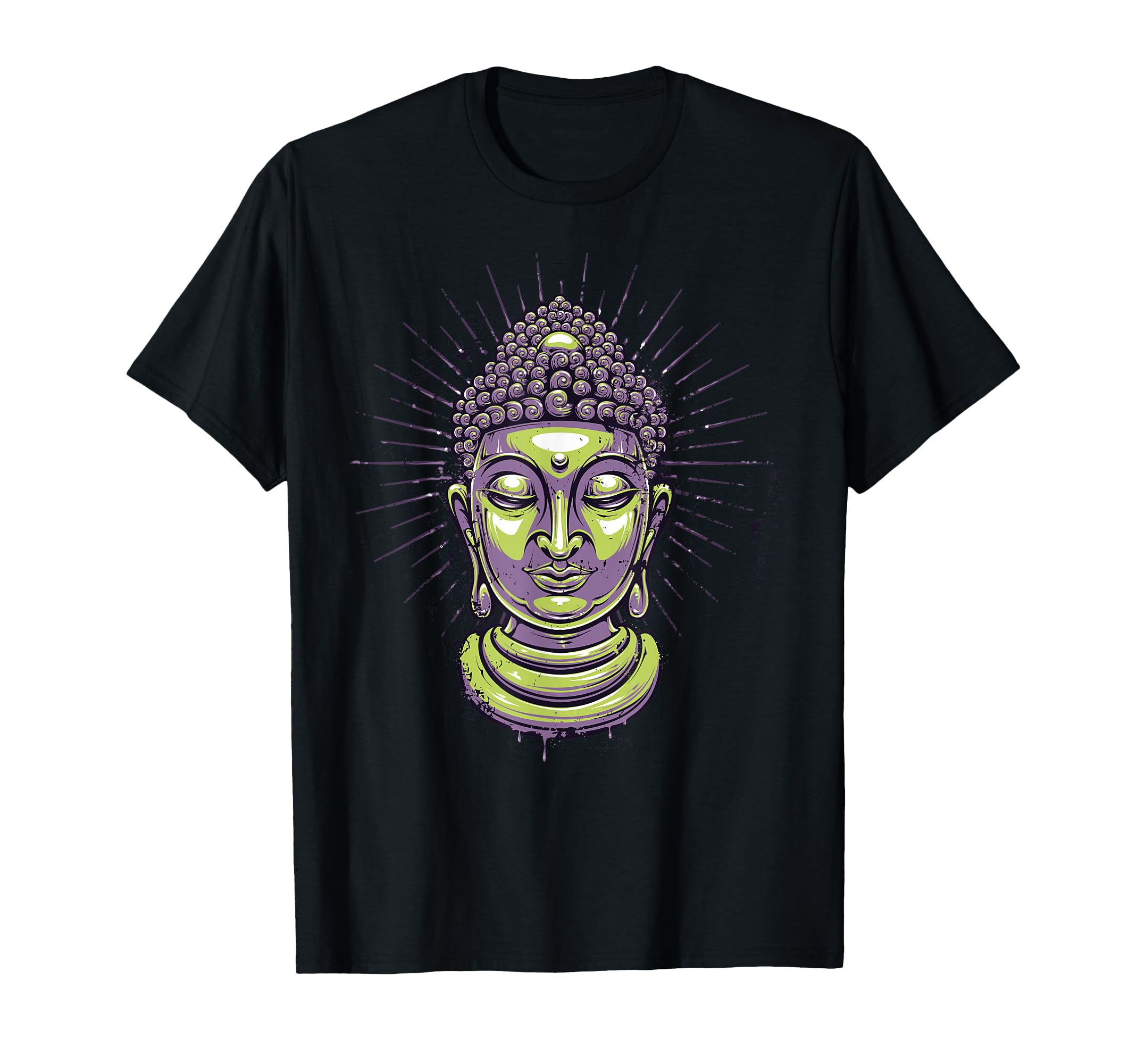 Gautama Buddha Buddhist Meditation T-Shirt - Fun Novelty Design for Adults - T-Shirt, Sweatshirt, Hoodie