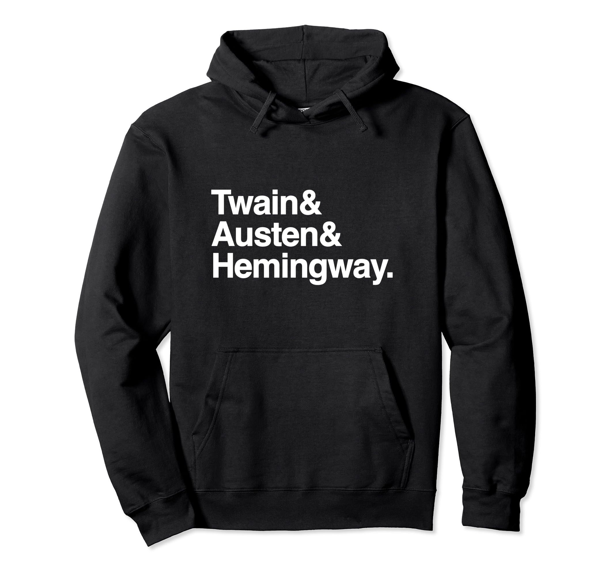 Names Famous Authors Poets Twain Austen Hoodie - Graphic Print Unisex - T-Shirt, Sweatshirt, Hoodie