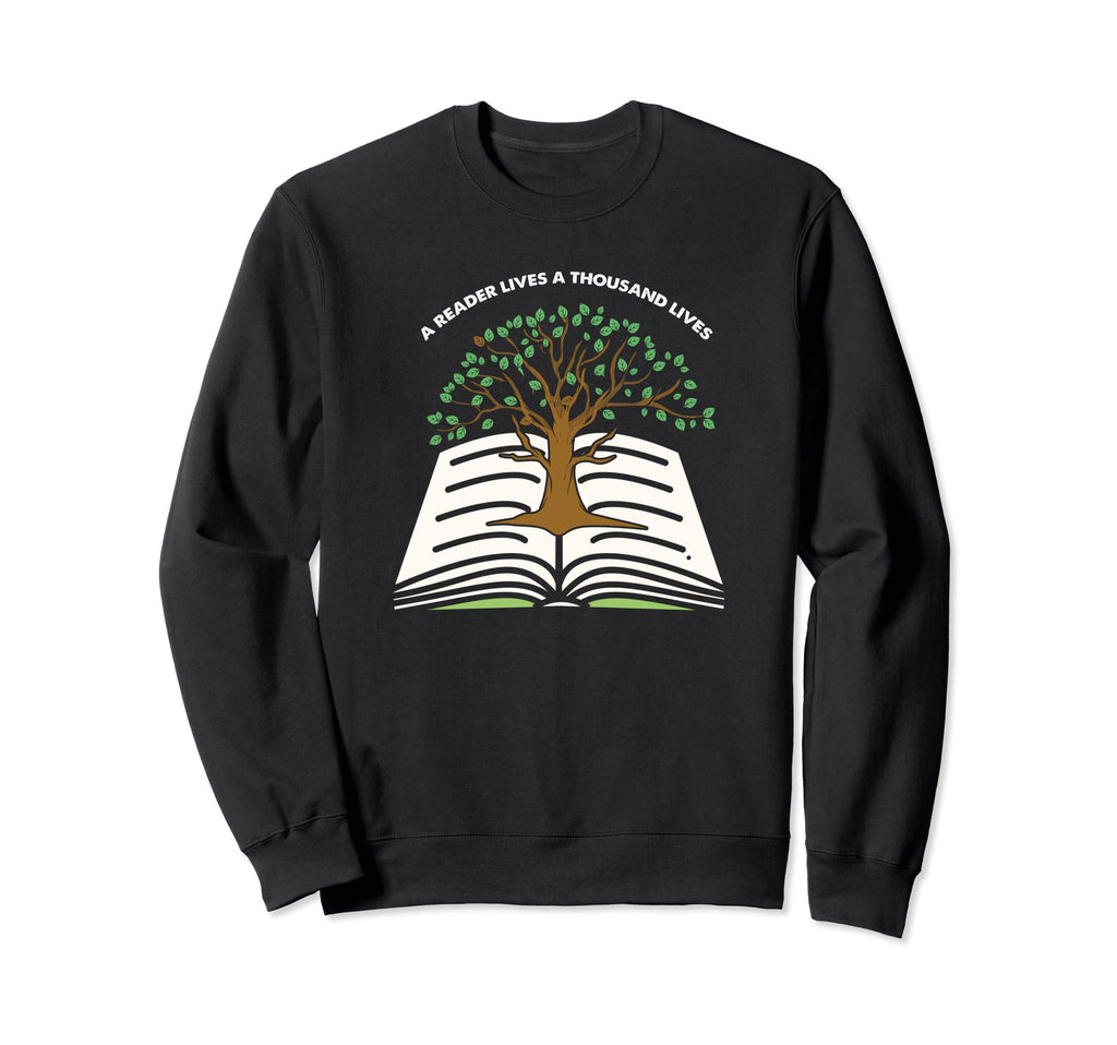 Smut Reader Funny Reading Gift Book Sweatshirt - Graphic Print Men Women - T-Shirt, Sweatshirt, Hoodie