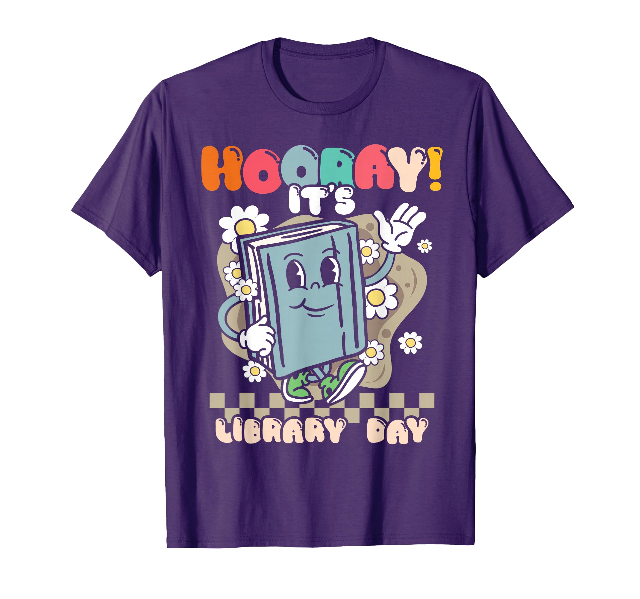Book Reading Teacher Hooray Its T-Shirt - Custom Art Print Men Women - T-Shirt, Sweatshirt, Hoodie