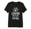 Mountain Funny Camping And Dog Are My T-Shirt - Graphic Print for Adults - T-Shirt, Sweatshirt, Hoodie