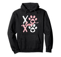 Paw Valentines Day Dog Lover Hoodie - Fun Novelty Design for Adults - T-Shirt, Sweatshirt, Hoodie
