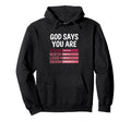 You Are Strong Worthy Loved Enough Hoodie - Novelty Apparel Unisex - T-Shirt, Sweatshirt, Hoodie