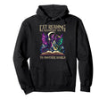 Book Lover Dragon Reading Transport Hoodie - Novelty Apparel for Adults - T-Shirt, Sweatshirt, Hoodie