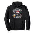 Overstimulated Dads Club Funny Skeleton Hoodie - Trendy Graphic Men Women - T-Shirt, Sweatshirt, Hoodie