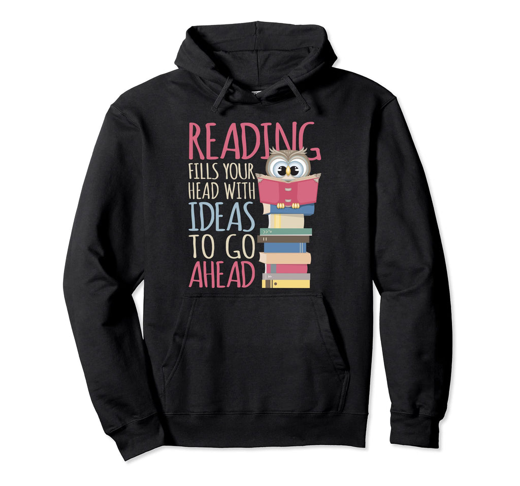Reading Book Librarian Library Hoodie - Casual Everyday Wear for Adults - T-Shirt, Sweatshirt, Hoodie