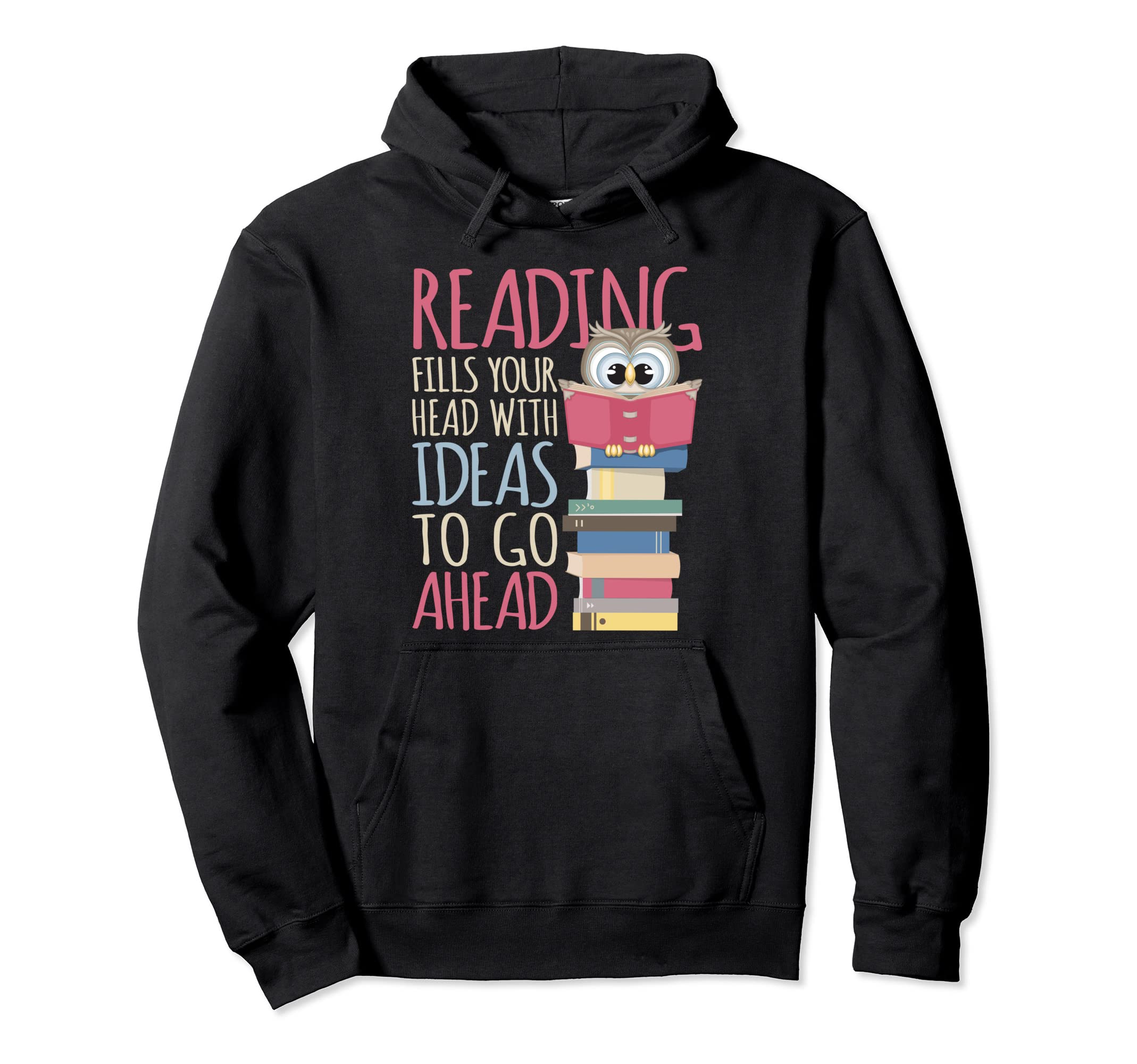 Reading Book Librarian Library Hoodie - Casual Everyday Wear for Adults - T-Shirt, Sweatshirt, Hoodie
