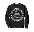 Coffee Gets Me Started Jesus Keeps Me Sweatshirt - Minimalist Print Unisex - T-Shirt, Sweatshirt, Hoodie