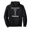 Simple Support Brain Illness Mental Hoodie - Custom Art Print Men Women - T-Shirt, Sweatshirt, Hoodie