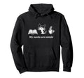 Book Cat Coffee Reading Coffee And Cat Hoodie - Streetwear Style for Adults - T-Shirt, Sweatshirt, Hoodie