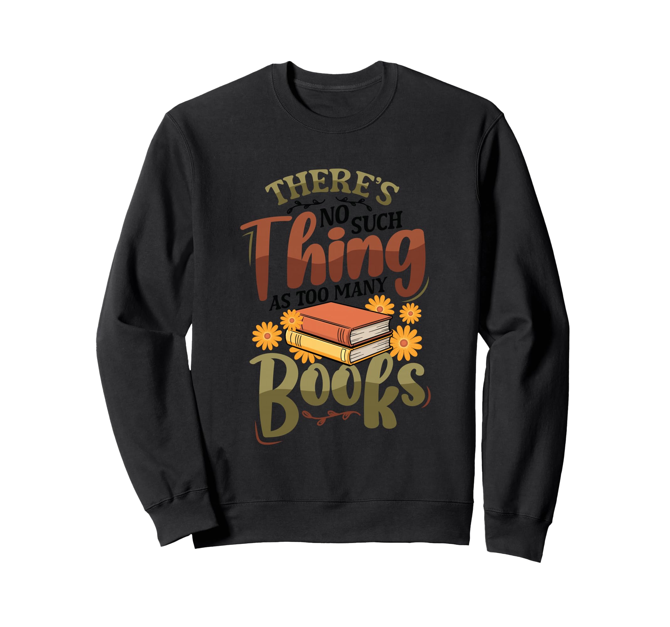 Funny Book Lover Bookworm Librarian Sweatshirt - Minimalist Print Unisex - T-Shirt, Sweatshirt, Hoodie