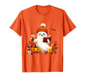 Ghost Drinking Coffee Book Reading T-Shirt - Streetwear Style Unisex - T-Shirt, Sweatshirt, Hoodie