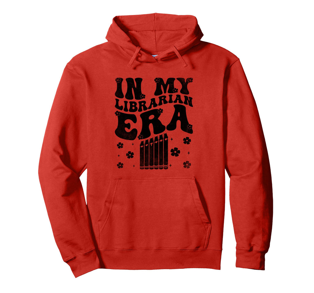 My Librarian Era Library Book Reading Hoodie - Trendy Graphic Men Women - T-Shirt, Sweatshirt, Hoodie