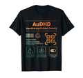 Audhd Definition Ingredients T-Shirt - Trendy Graphic Unisex - T-Shirt, Sweatshirt, Hoodie