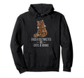 Easily Distracted Cats Books Lover Hoodie - Streetwear Style for Adults - T-Shirt, Sweatshirt, Hoodie