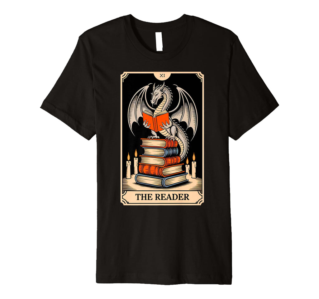 Bookworm Dragons Reading Book Lover T-Shirt - Aesthetic Graphic Men Women - T-Shirt, Sweatshirt, Hoodie