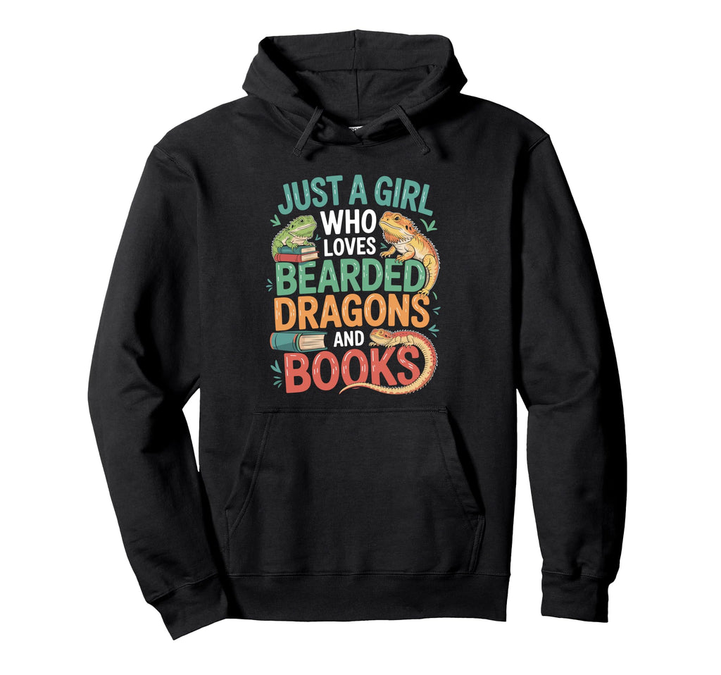 Just Who Loves Bearded Dragons And Hoodie - Aesthetic Graphic for Adults - T-Shirt, Sweatshirt, Hoodie