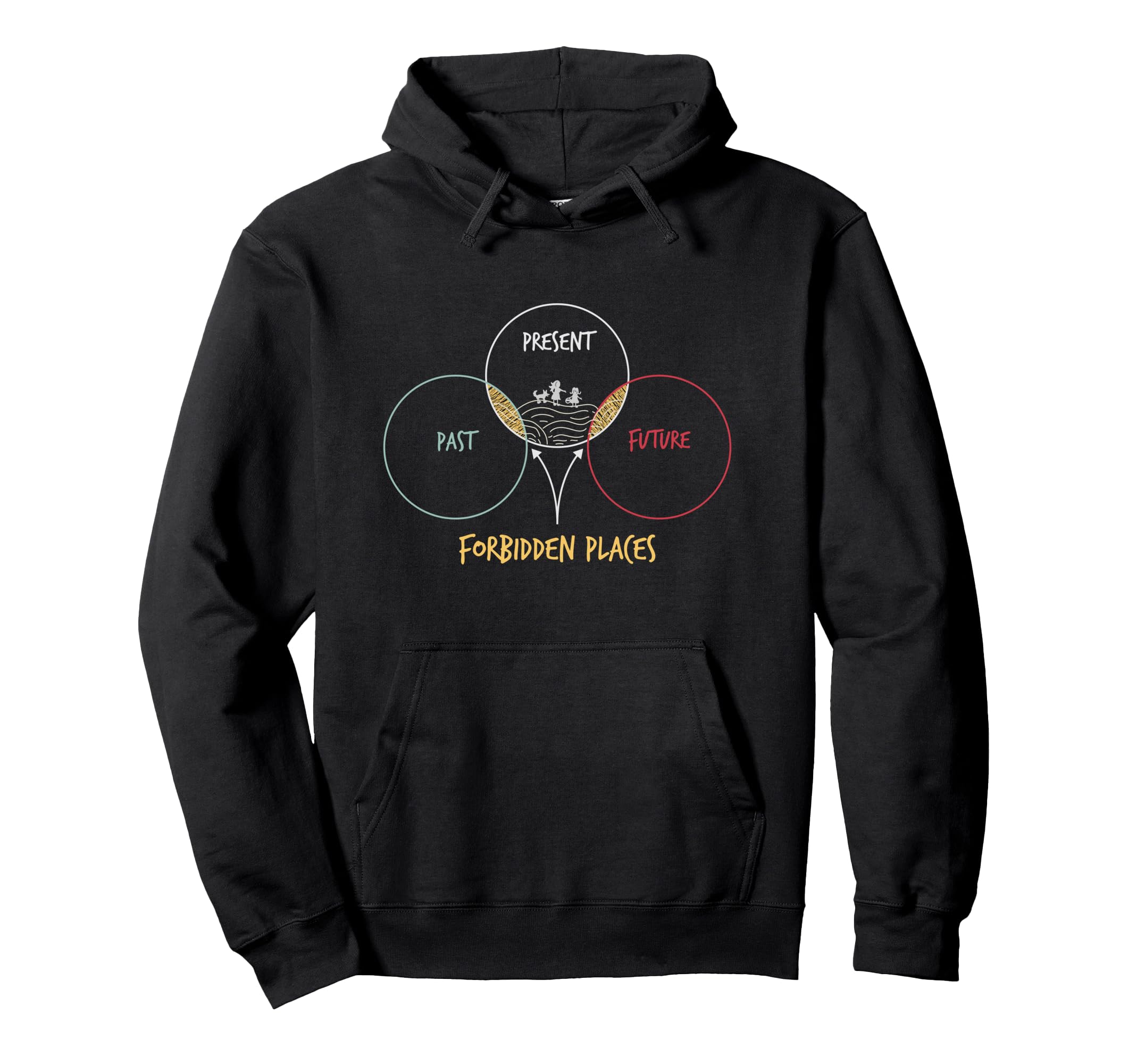 Forbidden Places Positivity And Hoodie - Streetwear Style Unisex - T-Shirt, Sweatshirt, Hoodie