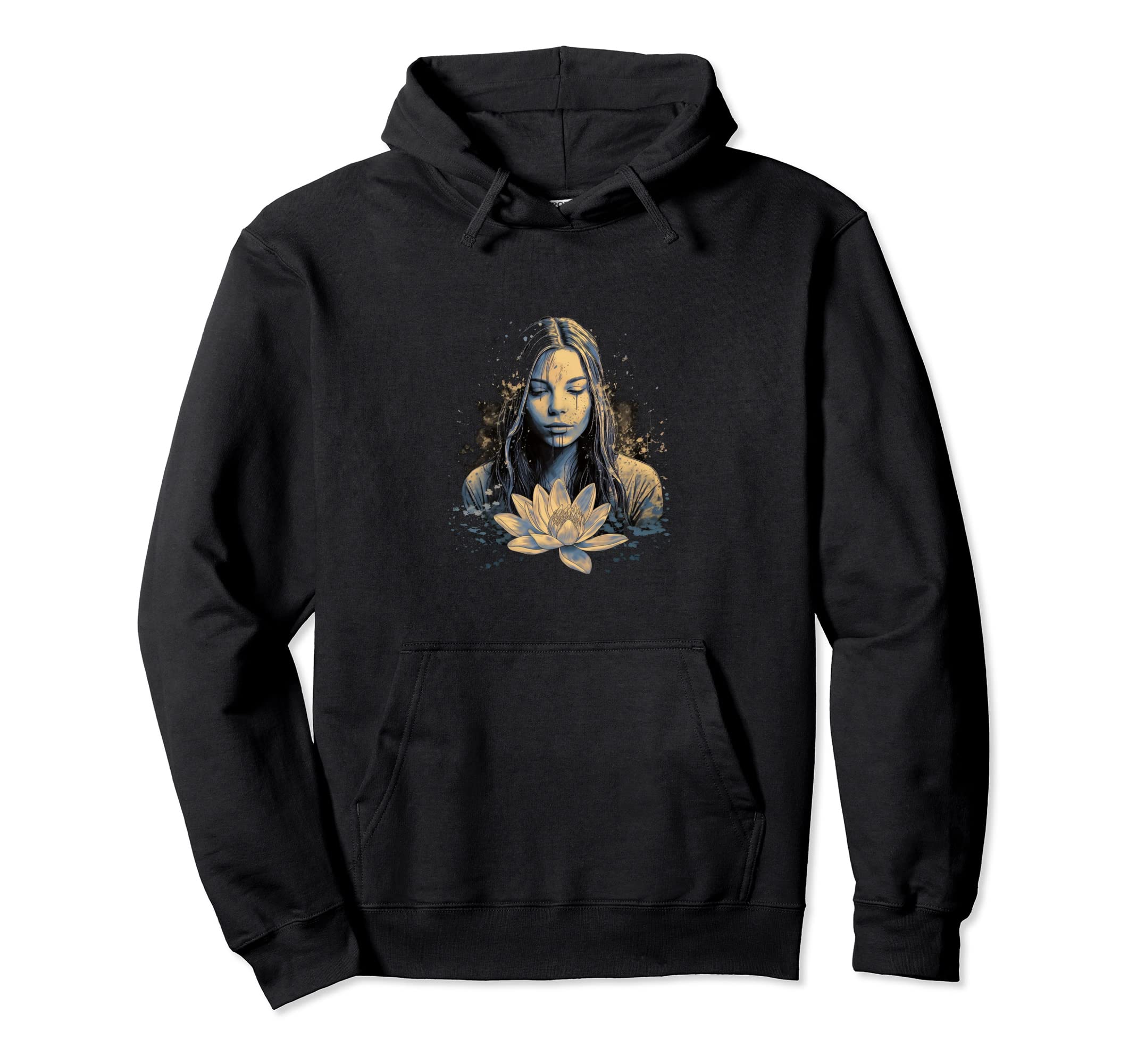 Yoga Yogi Lotus Namaste Zen Spiritual Hoodie - Unique Graphic Men Women - T-Shirt, Sweatshirt, Hoodie