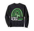 We Wear Green Mental Health Sweatshirt - Aesthetic Graphic for Adults - T-Shirt, Sweatshirt, Hoodie