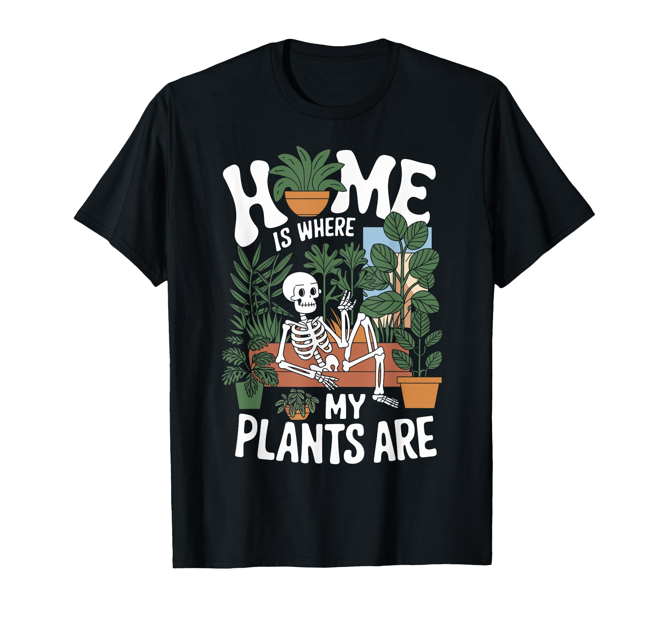 Plant Lover Botanical House Plant T-Shirt - Casual Everyday Wear Men Women - T-Shirt, Sweatshirt, Hoodie