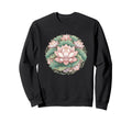 Mystic Lotus Flower Mandala Zen Sweatshirt - Fun Novelty Design Unisex - T-Shirt, Sweatshirt, Hoodie