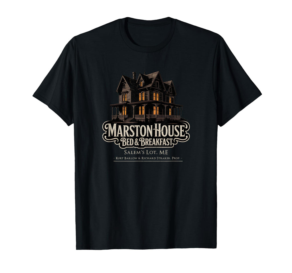 Marston House Salems Lot Maine T-Shirt - Minimalist Print Unisex - T-Shirt, Sweatshirt, Hoodie