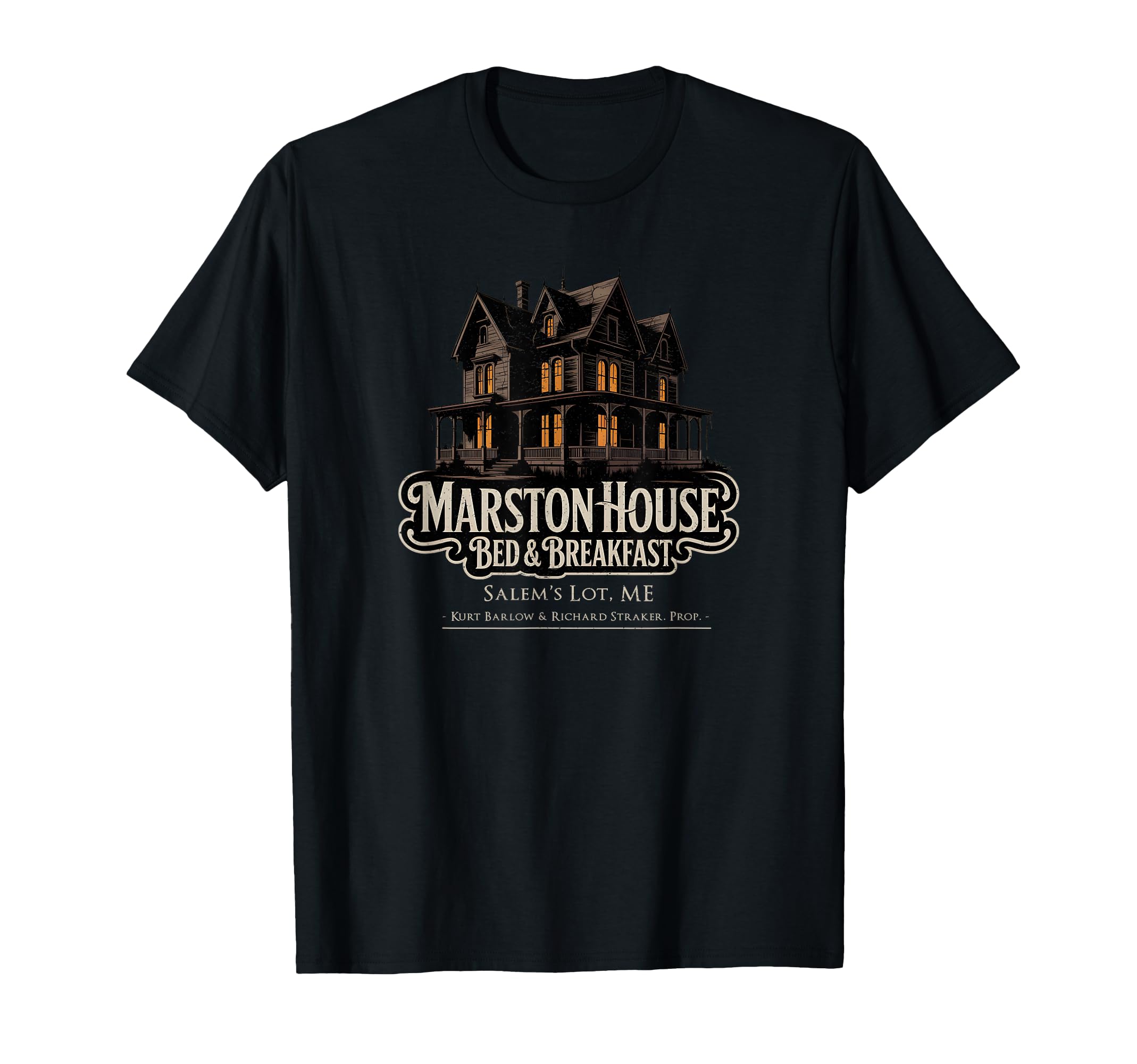 Marston House Salems Lot Maine T-Shirt - Minimalist Print Unisex - T-Shirt, Sweatshirt, Hoodie