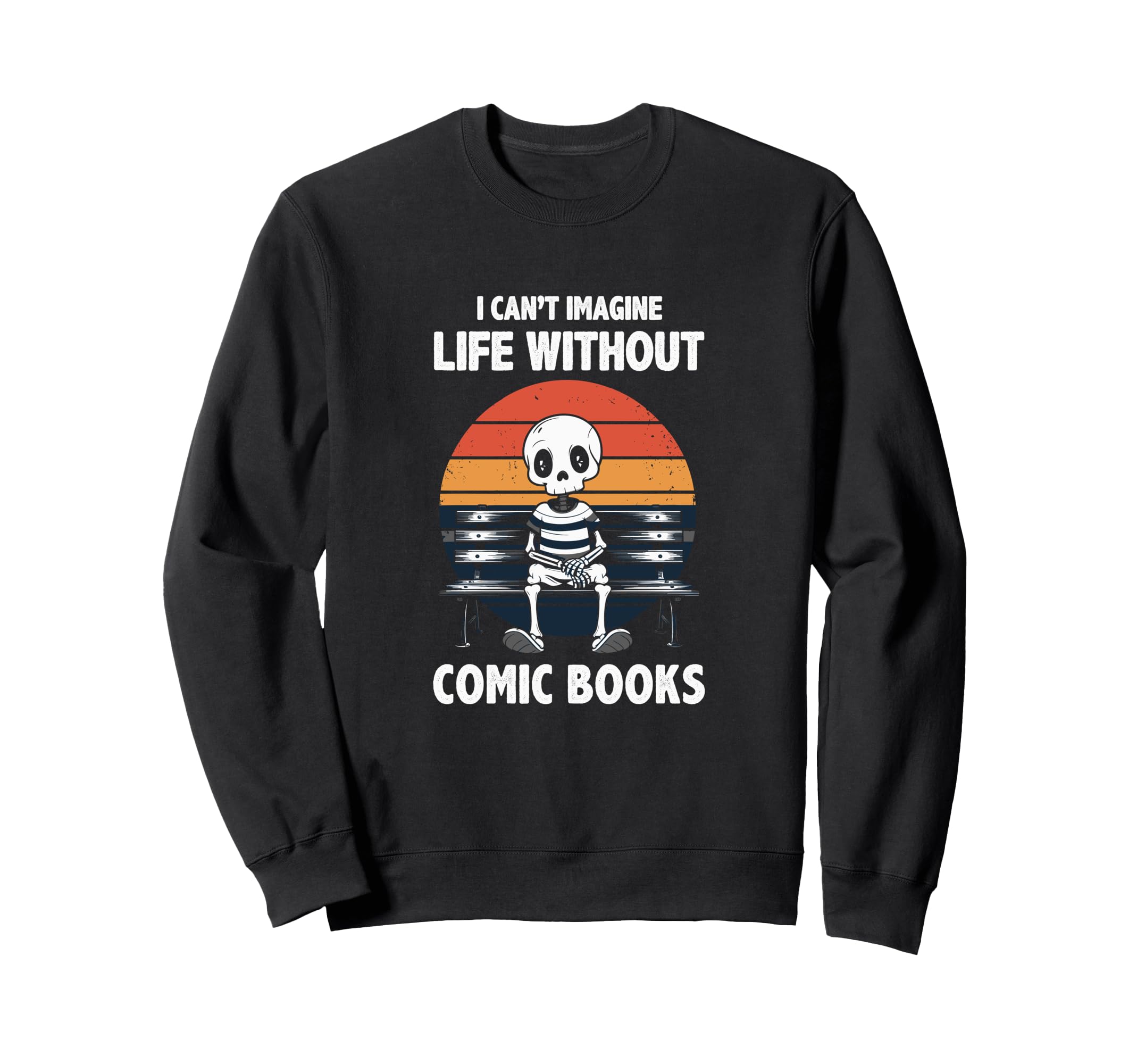 Comic Books Sweatshirt - Fun Novelty Design for Adults - T-Shirt, Sweatshirt, Hoodie