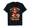 My Cavalier Gets Me Up Coffee Keeps Me T-Shirt - Trendy Graphic for Adults - T-Shirt, Sweatshirt, Hoodie