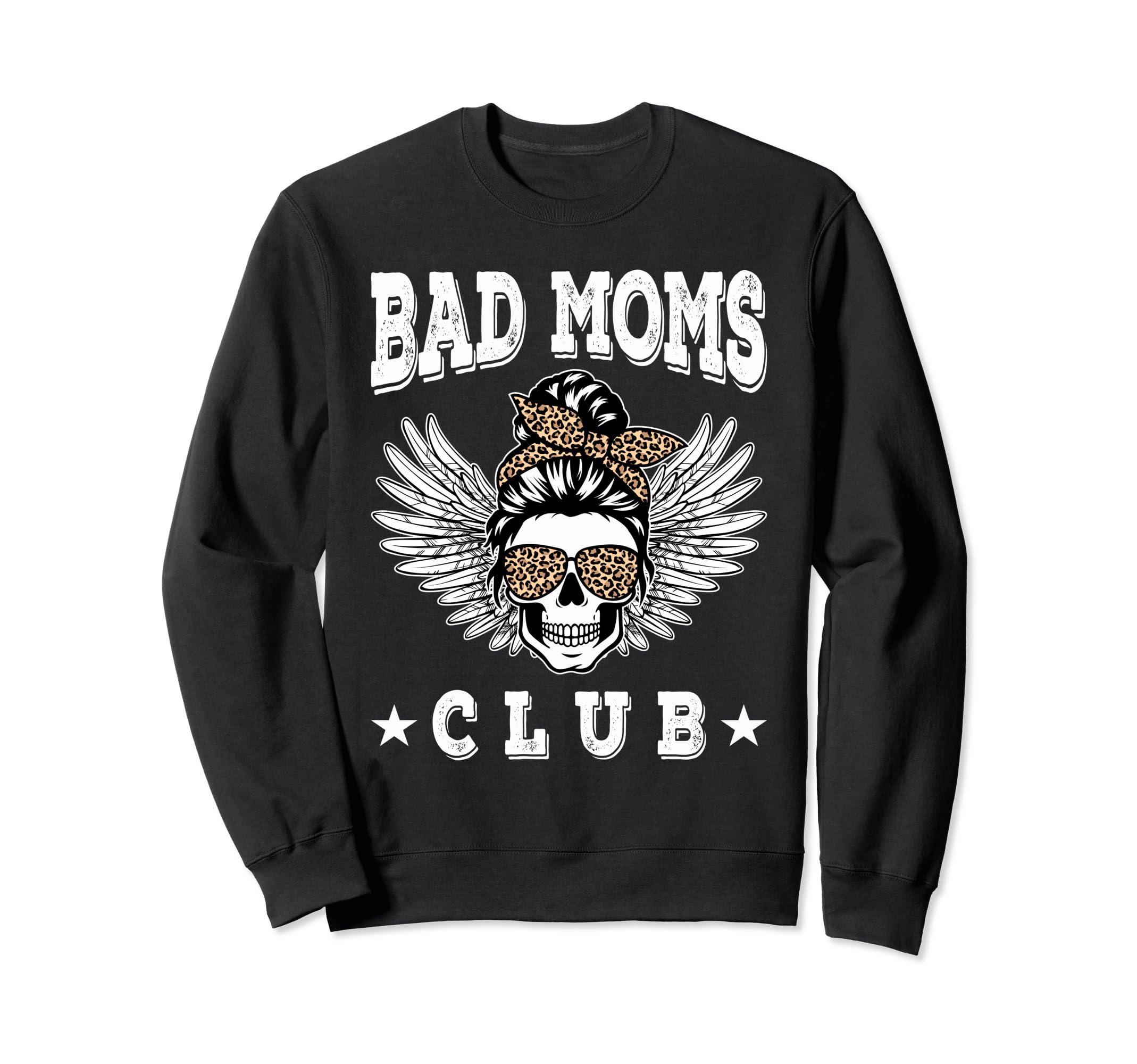 Bad Moms Club Rocker Sweatshirt - Aesthetic Graphic Men Women - T-Shirt, Sweatshirt, Hoodie