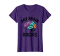My Brain Rocks Neurodiversity T-Shirt - Custom Art Print for Adults - T-Shirt, Sweatshirt, Hoodie