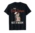 Im Book Dragon Not Worm Love Reading T-Shirt - Aesthetic Graphic Unisex - T-Shirt, Sweatshirt, Hoodie