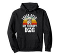 Lhasa Apso My Therapy Dog Lhasa Apso Hoodie - Novelty Apparel for Adults - T-Shirt, Sweatshirt, Hoodie