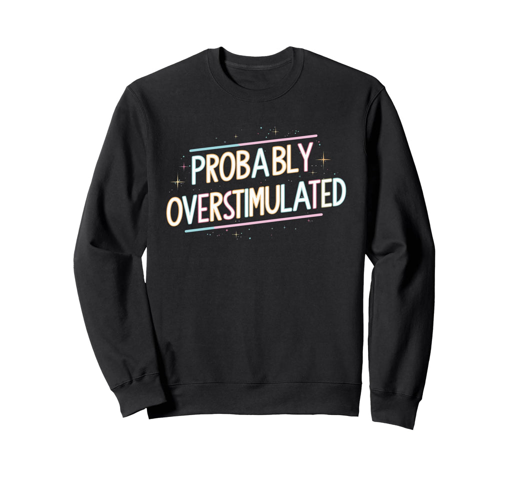 Anxiety Introvert Mental Health T-Shirt - Custom Art Print for Adults - T-Shirt, Sweatshirt, Hoodie