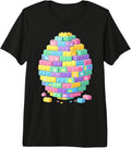 Pastel Easter Day 2026 Block Toy Cute Bunny Eggs Unisex T-shirt, Sweatshirt, Hoodie, Long Sleeve Tee - T-Shirt, Sweatshirt, Hoodie
