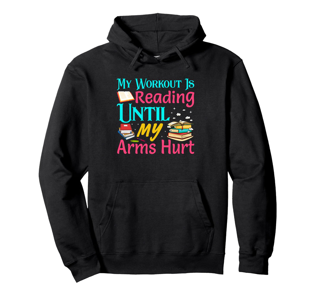 Book Lover Bibliophile Message Bookworm Hoodie - Minimalist Print Unisex - T-Shirt, Sweatshirt, Hoodie