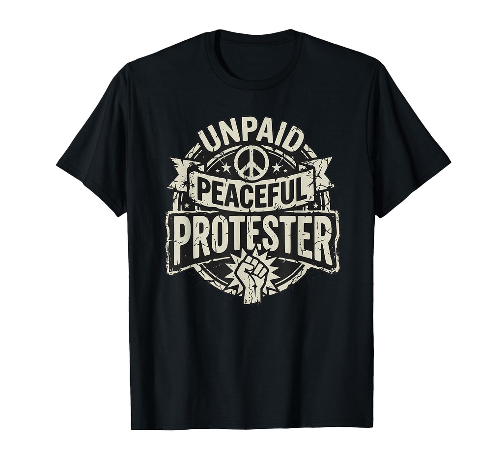 Funny Patriotic Protester No Kings T-Shirt - Casual Everyday Wear Men Women - T-Shirt, Sweatshirt, Hoodie