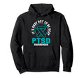Its Okay Not To Be Okay Ptsd Awareness Wear Hoodie - Unique Graphic Unisex - T-Shirt, Sweatshirt, Hoodie