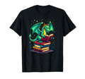 Bookworm Book Dragon School Librarian T-Shirt - Unique Graphic for Adults - T-Shirt, Sweatshirt, Hoodie