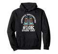 Embrace Discomfort 10K Steps Every Day Hoodie - Aesthetic Graphic Unisex - T-Shirt, Sweatshirt, Hoodie