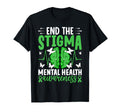 Mental Health Awareness End Stigma T-Shirt - Aesthetic Graphic for Adults - T-Shirt, Sweatshirt, Hoodie