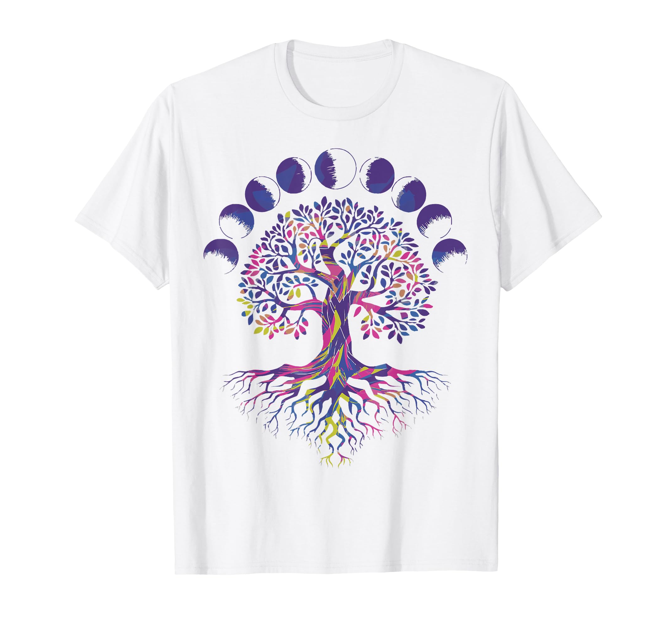 Tree Life Moon Phases As Above So Below T-Shirt - Trendy Graphic Unisex - T-Shirt, Sweatshirt, Hoodie